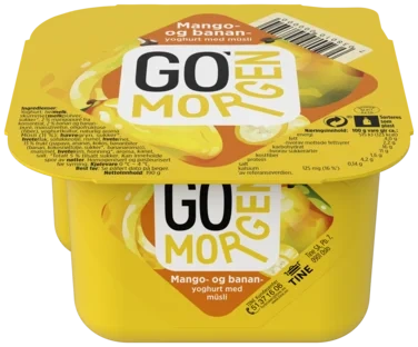 Go'morgen Mango-/bananyoghurt M/müsli 190 G