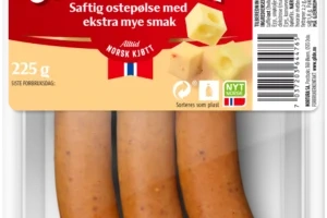 Spesialpølser Ostepølser 225g Enh