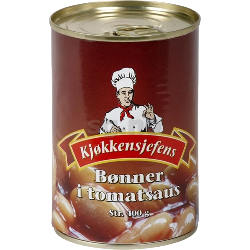 Bønner I Tomatsaus 400g
