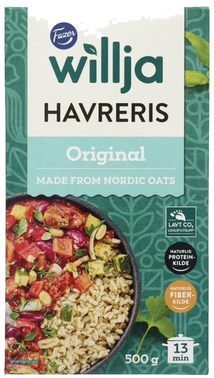 Fazer Willja Havreris Original 500g