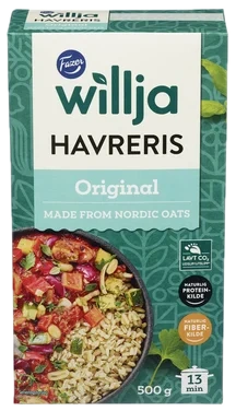 Fazer Willja Havreris Original 500g