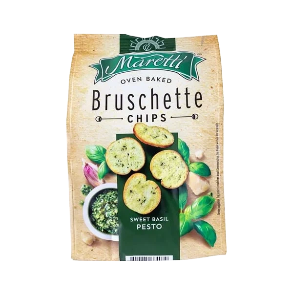 Ovnsbakte Bruschette Chips - Pesto