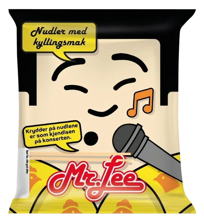 Nudler Kylling 85g Mr.Lee