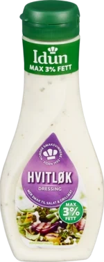 Dressing Hvitløk Maks 3 % 252g Idun