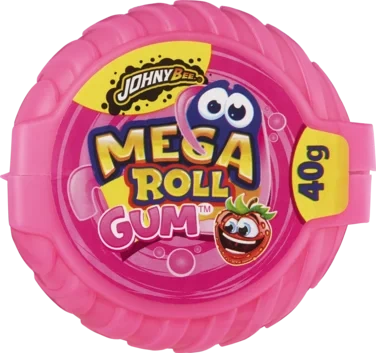 Mega Roll Bubble Gum 40g