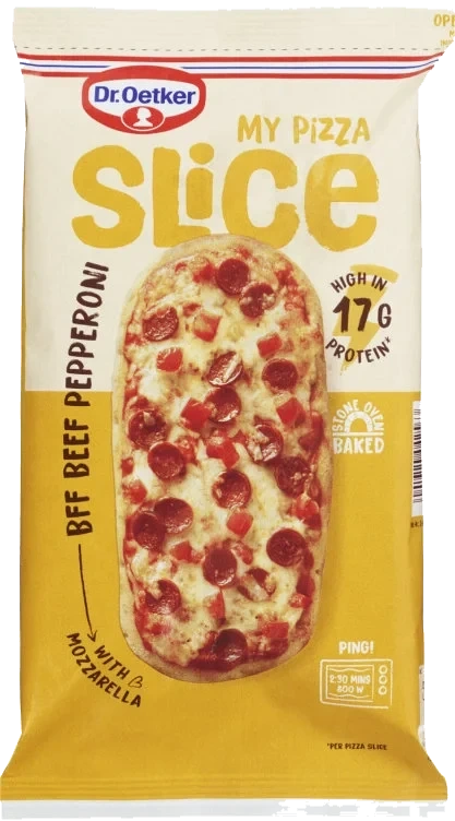 My Pizza Slice Beef&Pepperoni 140g Dr.Oetker