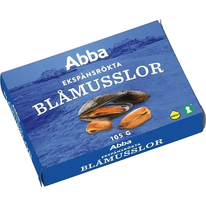 Rökta musslor 105g Abba