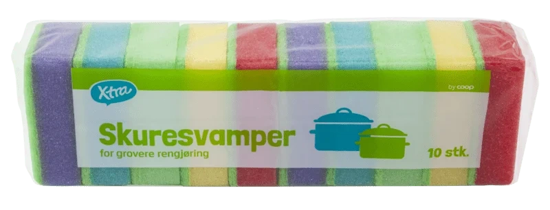 X-tra Svampeskrubb 10pk
