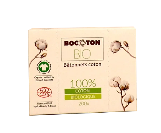 Bommullspinner Økologiske 200stk