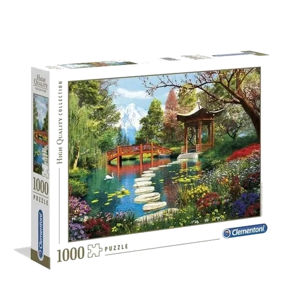 Puslespill 1000 Brikker - Fuji Garden
