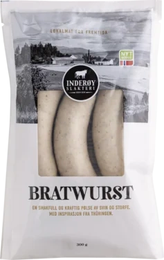 Thüringer Bratwürst 300g Inderøy Slakteri