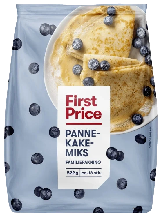 Pannekakemiks 522g First Price