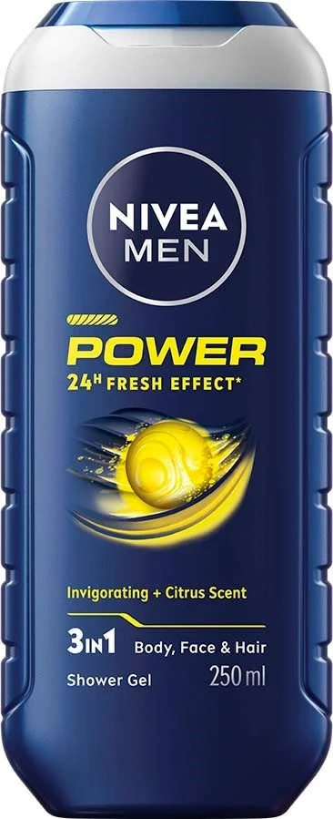 NIVEA MEN Power Refresh Shower Gel 250 ml