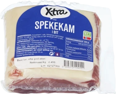 X-tra Spekekam i Bit 500g Vv