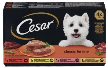 Cesar Classics Chunks In Loaf Adult 150g 4-pack