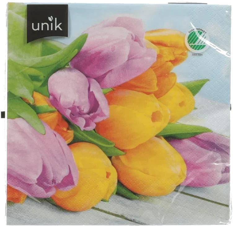 Serviett Tulipan 20stk Unik