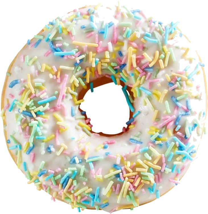Donut m/Norsk Bringebær 72g
