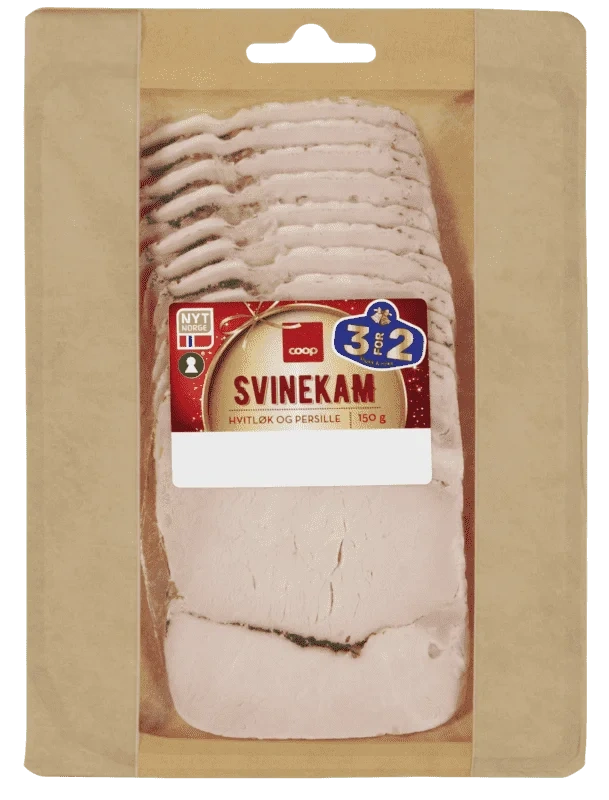 Coop Svinekam Persille/Hvitløk 150g