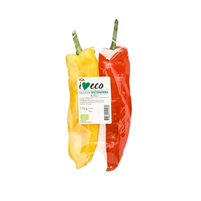 Paprika Mix Spetsig Ekologisk 170g KRAV Klass 1