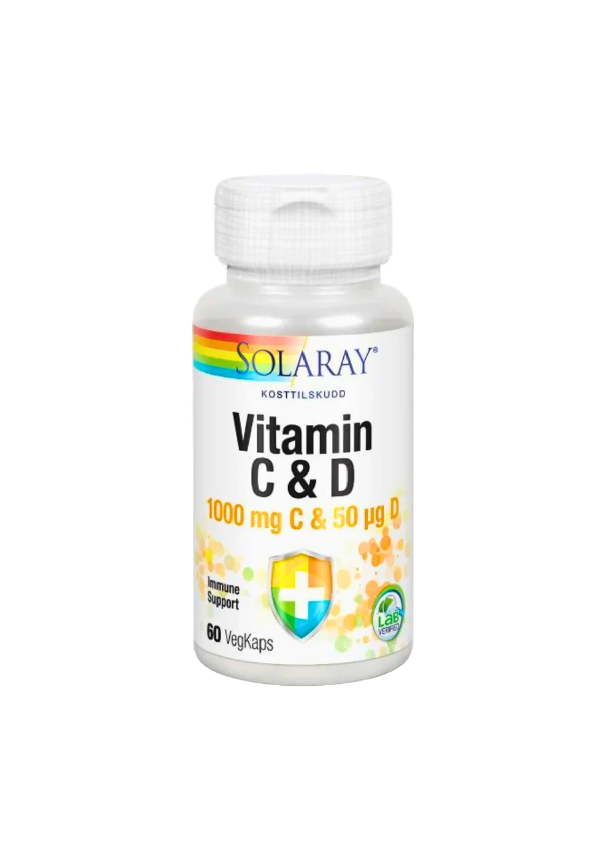 Solaray Vitamin C og D