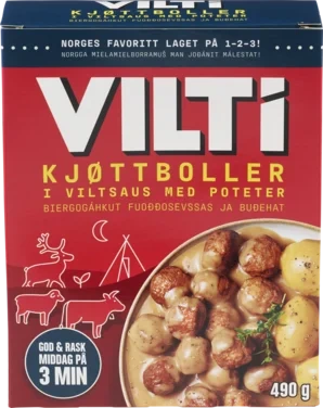 Vilti Kjøttboller i Viltsaus 490g