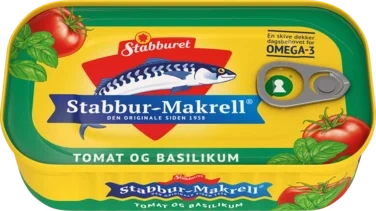 Stabbur-makrell Tomat&Basilik 110g