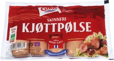 Kjøttpølse Skinnfri 450g Enh