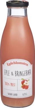 Eple & Bringebær 0.75l Epleblomsten