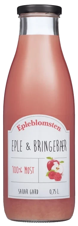 Eple & Bringebær 0.75l Epleblomsten