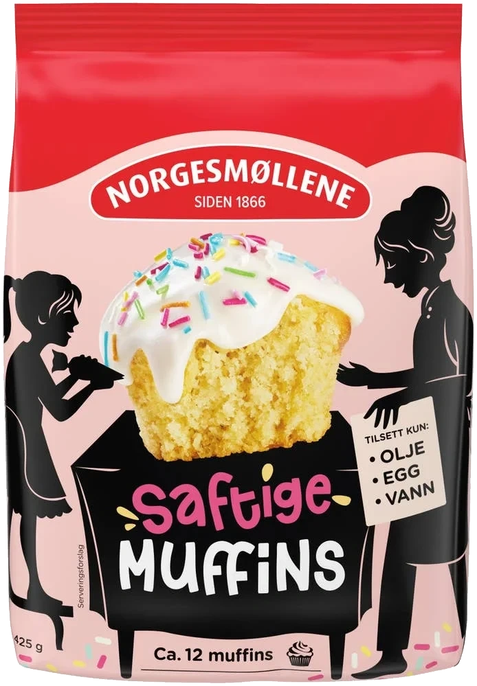 Saftige muffins