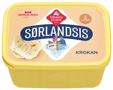 Sørlandsis Krokan 2l Hennig-Olsen-Is