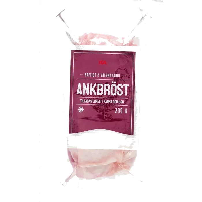 Ankbröst Fryst 200g ICA