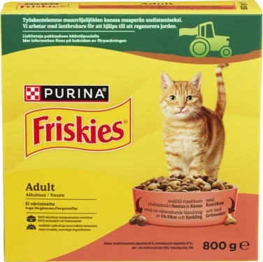 Friskies Adult Okse&Kylling&Grønnsaker 800g Purina