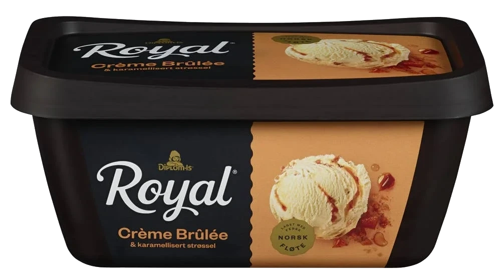Royal crème brûlée