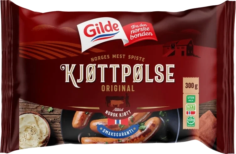 Kjøttpølse Original 300g Enh