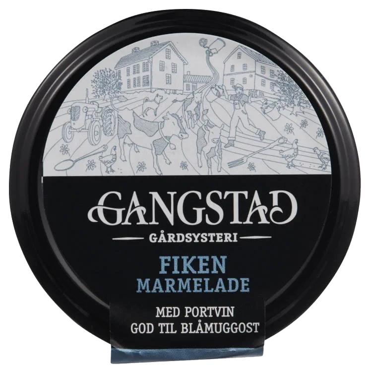 Fikenmarmelade 100g Gangstad