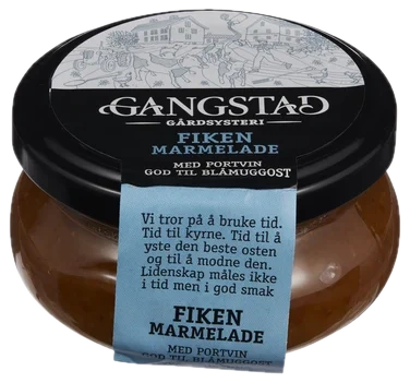 Fikenmarmelade 100g Gangstad
