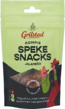 Kompis Jalapeno Spekesnacks 55g