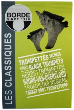 Sort Trompetsopp 20g Borde
