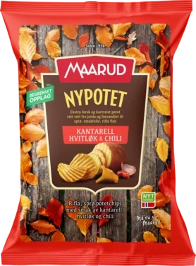 Nypotet Kantarell Hvitløk & Chili 200g