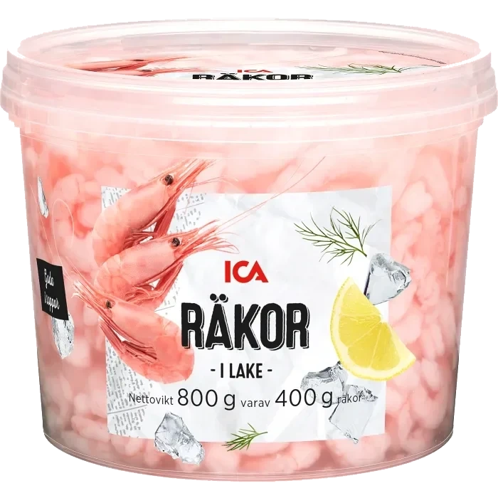 Räkor i lake 400g ICA