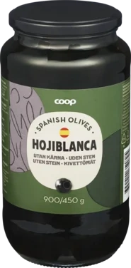 Black Pitted Hojiblanca Olives