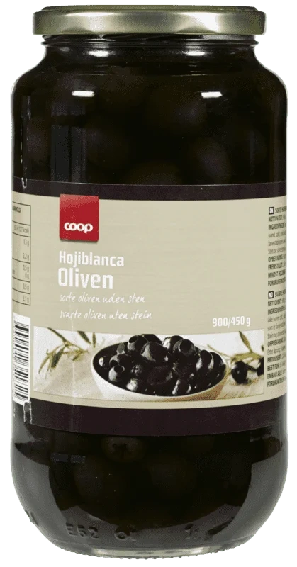 Black Pitted Hojiblanca Olives