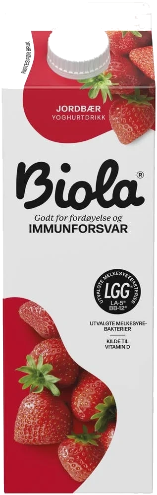 Biola® yoghurtdrikk jordbær