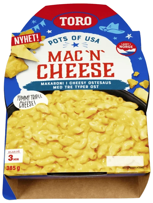 Toro Mac'n'cheese 6x385g