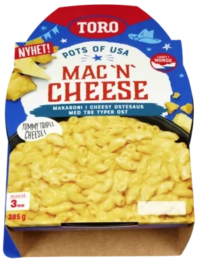 Toro Mac'n'cheese 6x385g