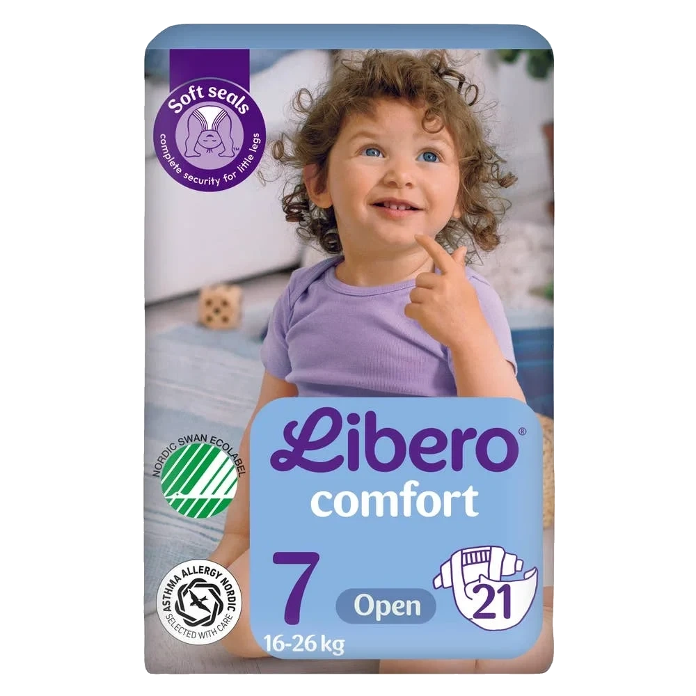 Comfort åpen bleie