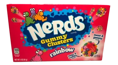 Nerds Rainbow Gummy Clusters Theater Box 85g