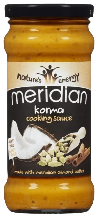 Korma Saus Glutenfri 350g Meridian