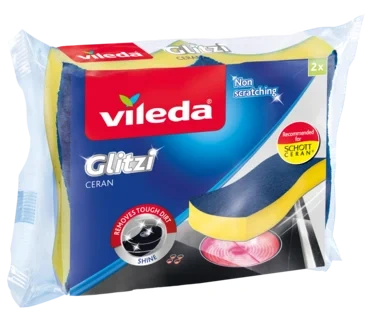 Svamp Keramisk Glitzi 2pk Vileda